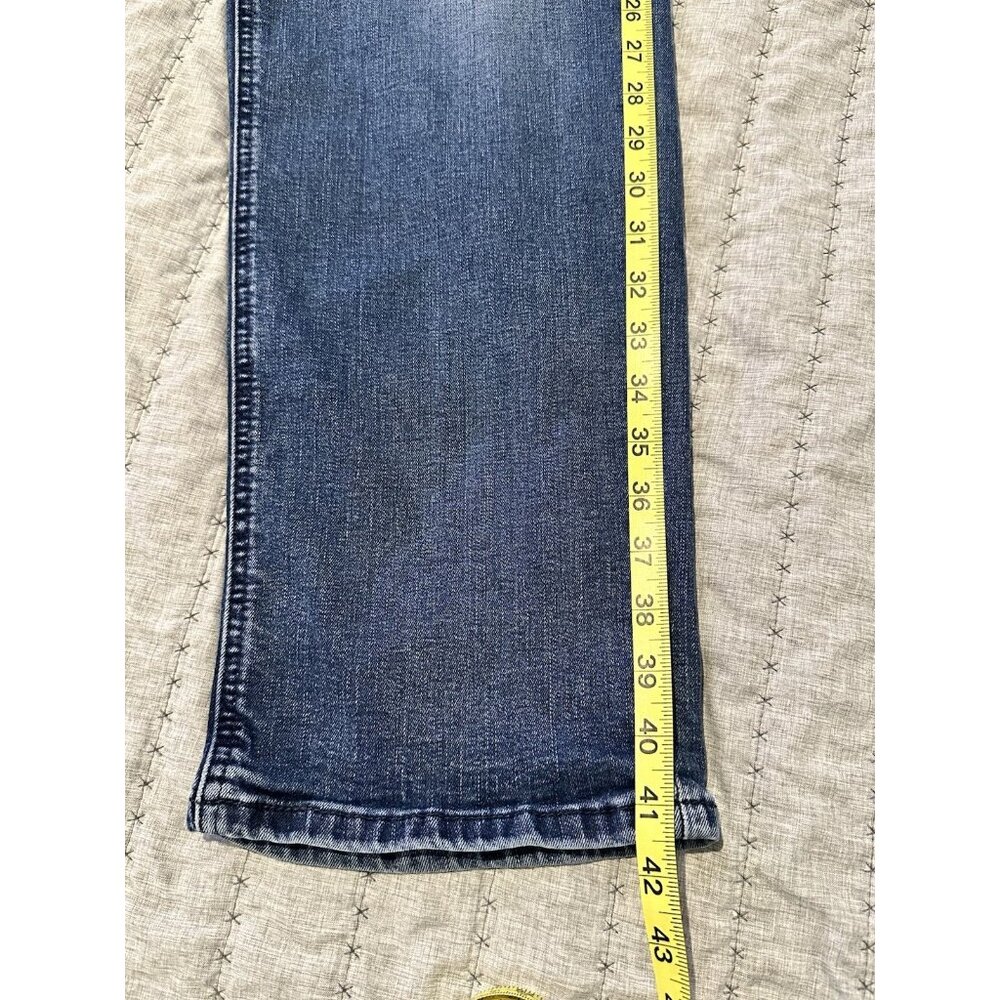Levi's 515 Women's Bootcut Denim Jeans 40/32 Medium Wash Mid Rise Stretchy Blue - Picture 13 of 13